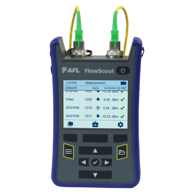 TM-AFL-TPPM-XG AFL TPPM-XG-0900PR AFL FlowScout PON Effekt meter For GPON, XG/XGS-PON