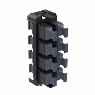 AFL U-Serie adapter modul 8xMPO, Pol. A Key-up / Key-down