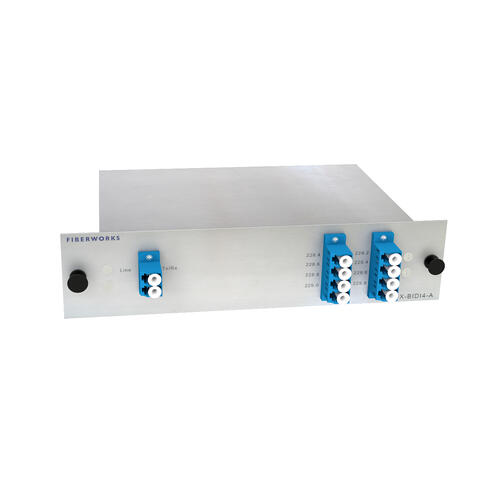 Fiberworks 4 ch. BiDi DWDM mux/demux O-band low, Single Fiber, LC/UPC, A-side
