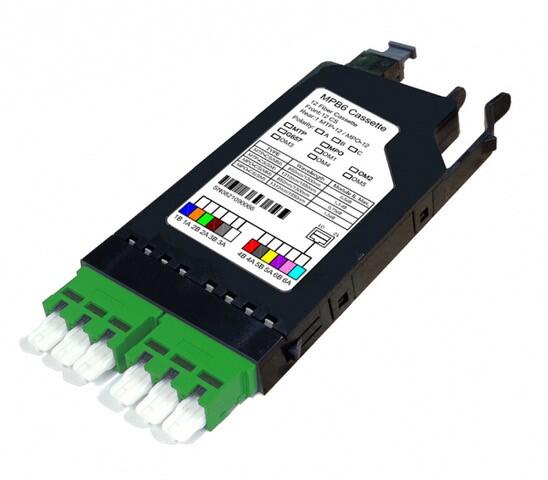 MPB6-KEA1-1M1Ma12CA Fiberworks AS  MPB6 Modul MPO12(M)-12xCS/APC SM OS2 G.657.A1 fiber. Elite Low Loss. B60