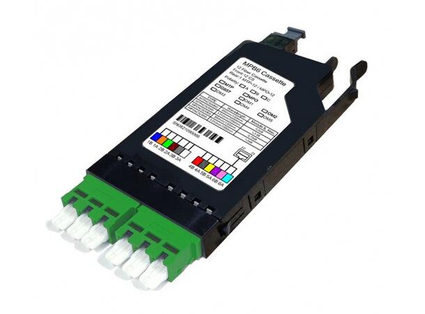 MPB6 Modul MPO12(M)-12xCS/APC SM OS2 G.657.A1 fiber. Elite Low Loss. B60 