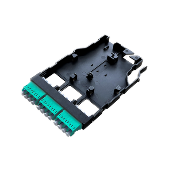 MPB6-KFO3-0F0Sh Fiberworks AS  Modul MM 12x LC/PC for patching 50/OM3, MPB6 modul, Aqua adapter, B90