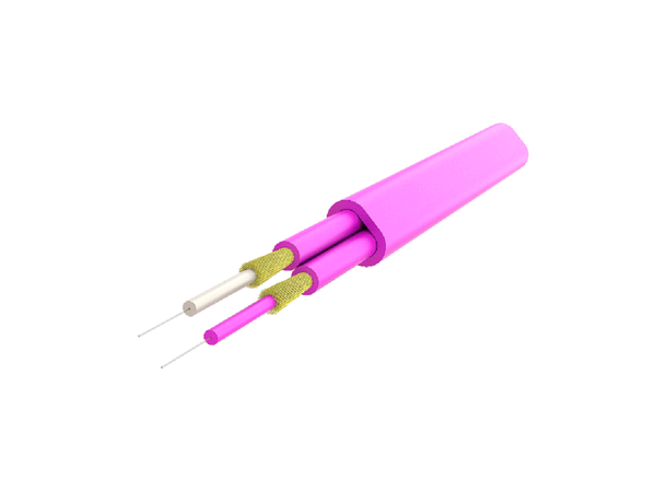 Snor MM DPX Forsterket LC/PC-LC/PC xx m 50/OM4 BIF 3x5mm Erika Fiolett 