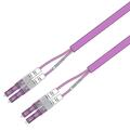 Snor MM DPX Forsterket LC/PC-LC/PC xx m 50/OM4 BIF 3x5mm Erika Fiolett