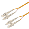 Snor MM DPX SC/PC-SC/PC 10 m 62,5/OM1 2x &#248;2mm Oransje