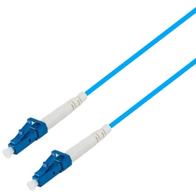 P-SM9-S2B-LCU-LCU.25 Fiberworks AS  Snor SM SPX LC/UPC-LC/UPC 0,25 m 9/OS2 G.657.A2 &#248;2mm Bl&#229;