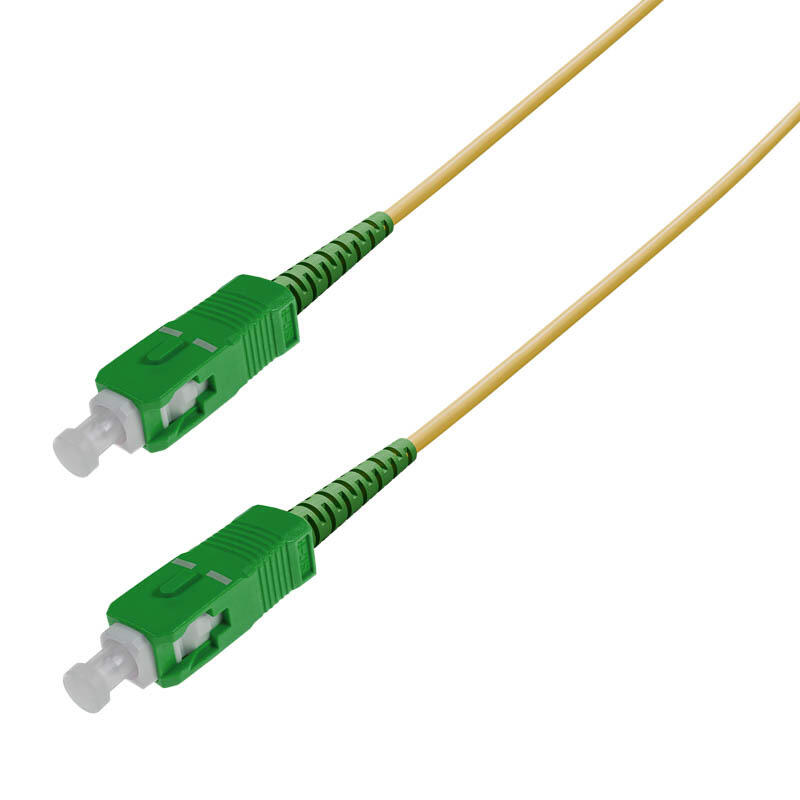 P-SM9-S3Y-SCA-SCA-xx Fiberworks AS  Snor SM SPX SC/APC-SC/APC xx m 9/OS2 G.657.A2 ø2mm Gul