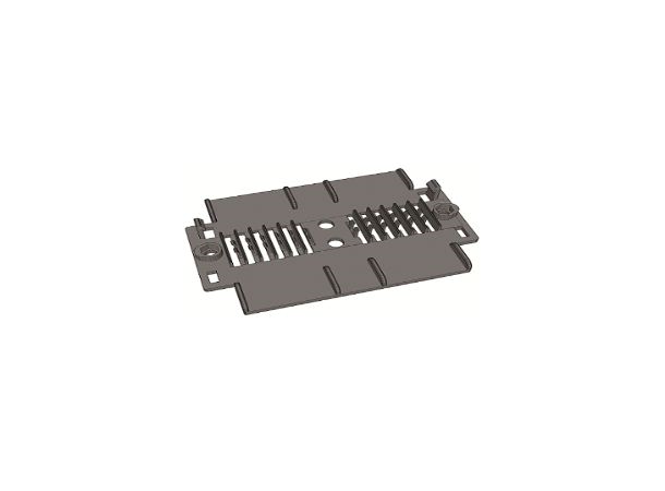 Splice tube holder, blue For 12 splice tubes 