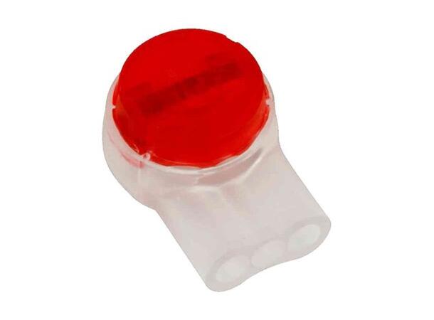 26-19 AWG Presslok Connector, 2/3 ledere 100 per eske 