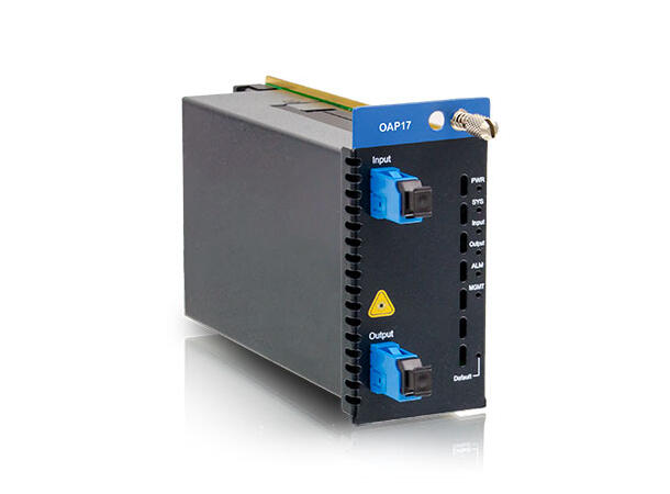 CTC Single Channel EDFA Preamp +17dBm,25-35 dB gain, 2 slots 