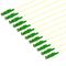 PT-7A2-T9Y-E2A-15-BP Fiberworks AS  Fiberhale SM E2000/APC 12 pakning, 1,5 m 9/OS2 G.657.A2, 900µm fast kledning, Gul