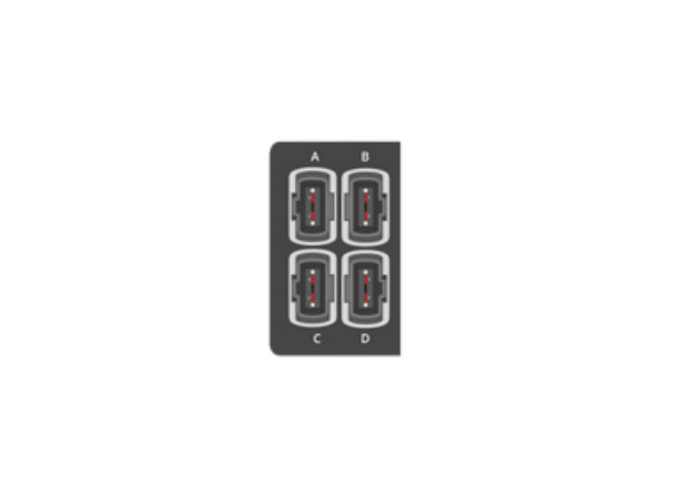 Garland SelectTAP FMC for 40G/100G-SR4 Multimode OM4, 70/30 split, MPO8(m) conn 