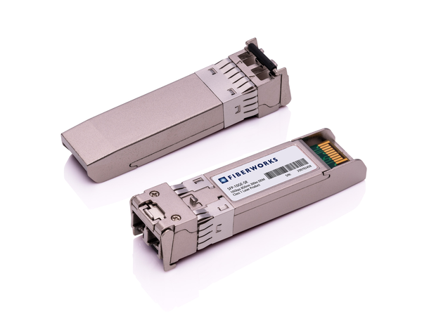 SFP+, 10G/1G Ethernet, DDM, 300m 850nm, 4dB, MM, Fiberworks 