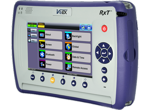 VeEX RXT-4113+  DWDM OTDR C14-62/35//62F 38.5 dB, RXT-1200 Platform, Wifi+BT, LS