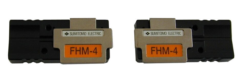 SUM-FHM-4 Sumitomo Electric TA022PD0066 Fiber holder for Sumitomo skj&#248;temaskin 4 Fiber ribbon, leveres som par (h/v)