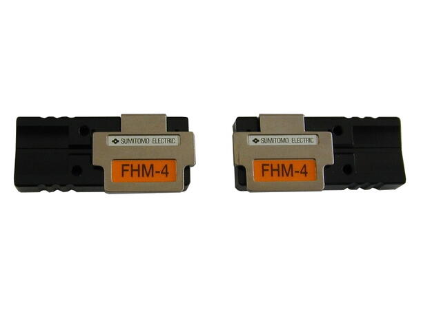 Fiber holder for Sumitomo skjøtemaskin 4 Fiber ribbon, leveres som par (h/v) 