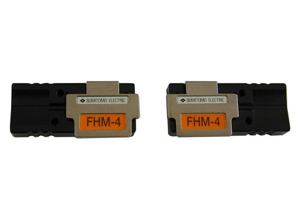 Fiber holder for Sumitomo skjøtemaskin FHM4 - 4 fibers bånd 250µm pitch 