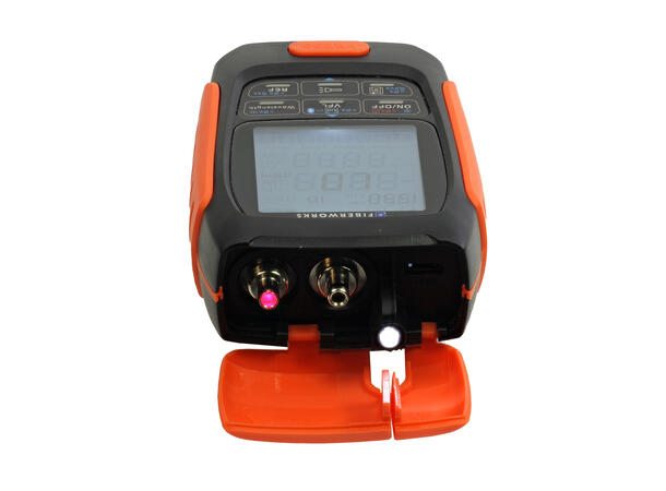 Fiberworks Optisk effektmeter m/VFL 700-1700 nm InGaAs, -50 til +26 dBm 