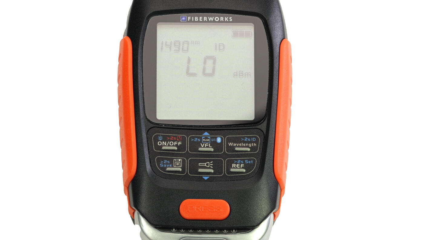 TM-FW-OPM-6B Fiberworks AS  Fiberworks Optisk effektmeter m/VFL 700-1700 nm InGaAs, -50 til +26 dBm