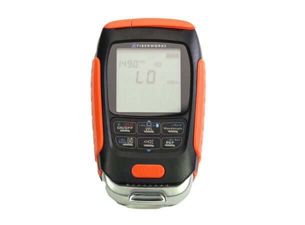 Fiberworks Optisk effektmeter m/VFL 700-1700 nm InGaAs, -50 til +26 dBm 