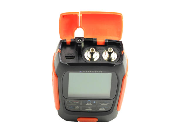 Fiberworks Optisk effektmeter m/VFL 700-1700 nm InGaAs, -50 til +26 dBm 
