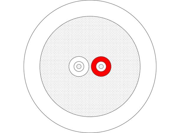 G2 Supraflex, Hvit, ø4,5mm G.657.A2, leveres à 500 m rull i boks 