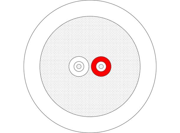 G2 Supraflex, Hvit, ø4,5mm G.657.A2, leveres à 500m rull i boks