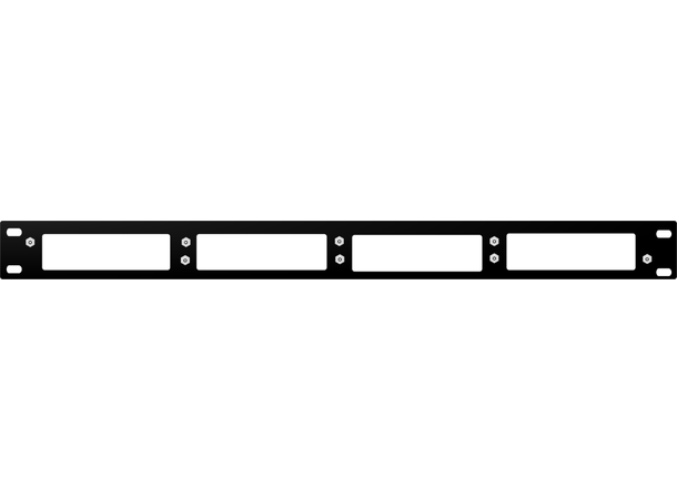 Garland 1U Rack Mount Kit Holds up to 4 Portable TAPs 