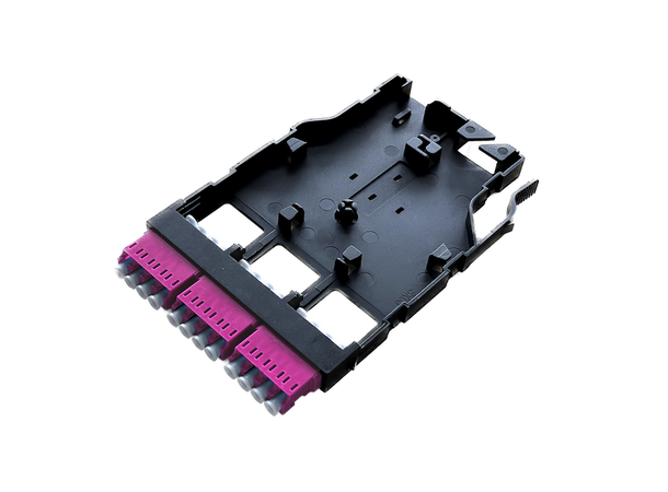 Modul MM 12x LC/PC for patching 50/OM4, MPB6 modul, Fiolett adapter, B90 