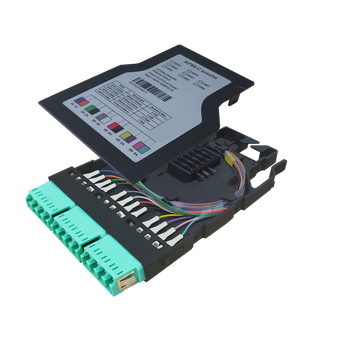 MPB6-KFO3-0F0Sh12LU Fiberworks AS  Modul MM 12x LC/PC for skj&#248;ting 50/OM3, MPB6 Modul, 12-farg. fiber, B90