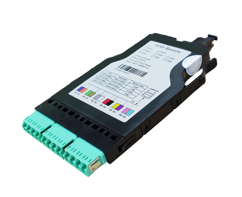 MPB6-KEO3-1M1Ma12LU Fiberworks AS  Modul MM MPO/PC12(m)-12xLC/PC Pol. A 50/OM3, MPB6 Modul 1x Base-12, B90 Elite