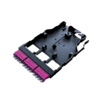 MPB6-KFO4-0F0Sh Fiberworks AS  Module MM 12x LC/PC for patching 50/OM4, MPB6 modul, magenta adapter, B90