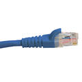 Snor Cat.6 U/UTP bl&#229; 1 m AWG 24/7, &quot;Snag-less&quot; LSZH