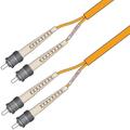 Snor MM DPX Forsterk ST/PC-ST/PC 1 m 62,5/OM1 3x5mm Oransje