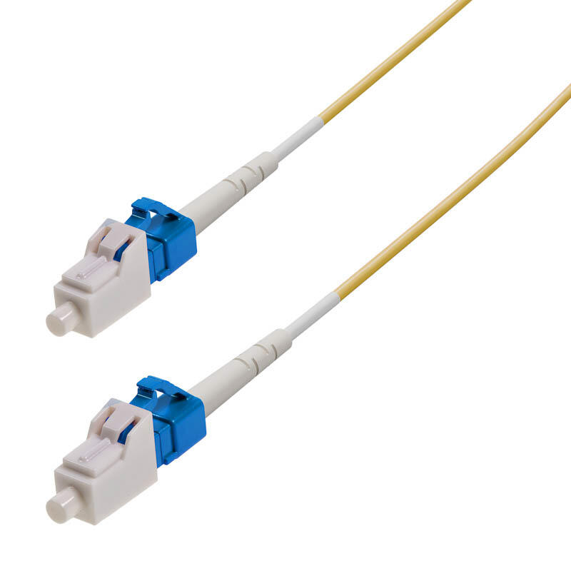 P-SM9-S2Y-LCU-LCU.25 Fiberworks AS  Snor SM SPX LC/UPC-LC/UPC 0,25 m 9/OS2 G.657.A2 ø2mm Gul