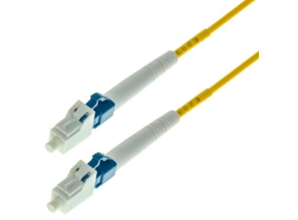 Snor SM SPX LC/UPC-LC/UPC 0,25 m 9/OS2 G.657.A2 ø2mm Gul 