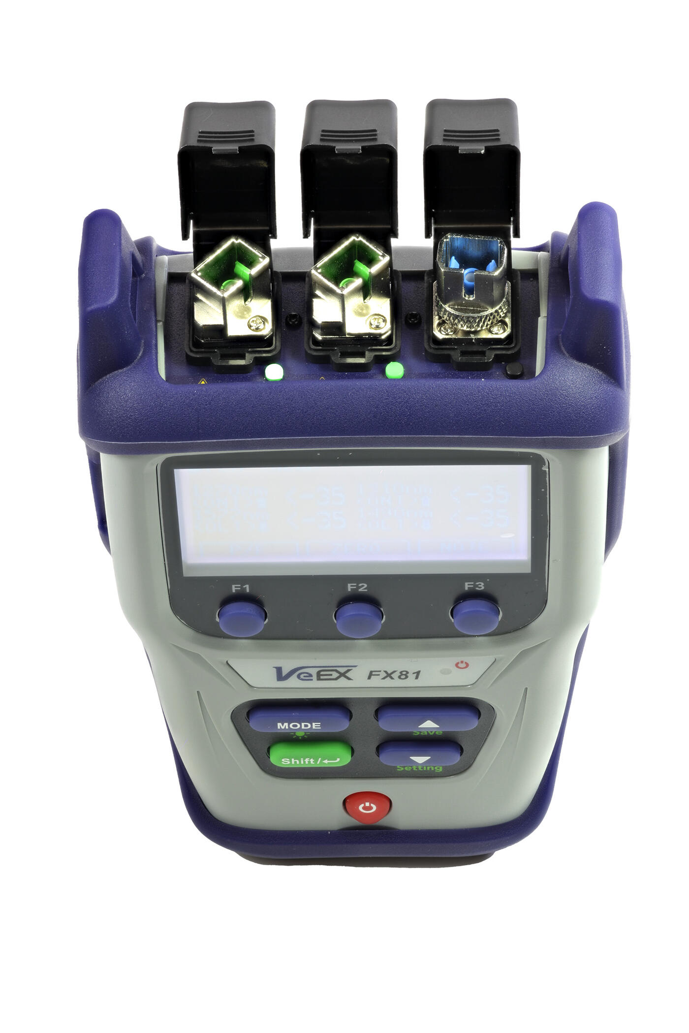 VX-FX81-4957-OPM-SCA VeEX  VeEX FX81 XGS-PON/GPON effektmeter 1490/1577 nm + std. OPM, SC/APC konn.