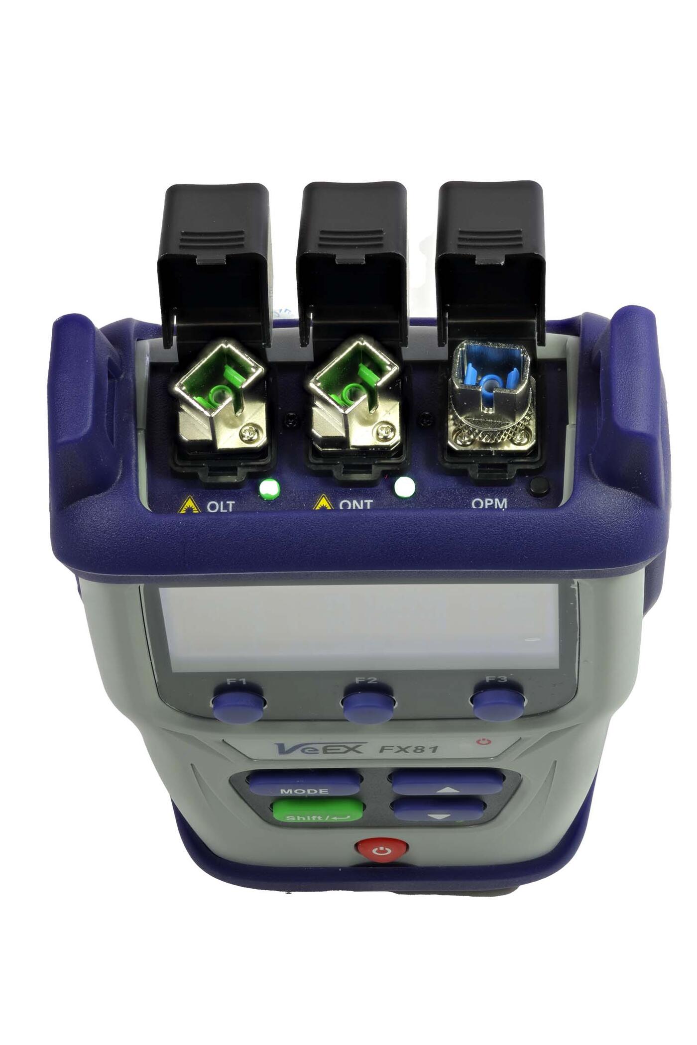 VX-FX81-4957-OPM-SCA VeEX  VeEX FX81 XGS-PON/GPON effektmeter 1490/1577 nm + std. OPM, SC/APC konn.