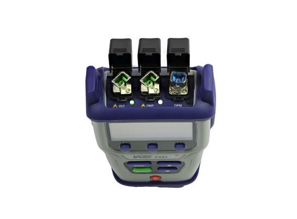 VeEX FX81 XGS-PON/GPON effektmeter 1490/1577 nm + std. OPM, SC/APC konn. 