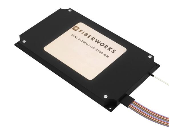 Fiberworks 40 ch. DWDM Mux/Demux module ITU ch. 21-60, 100 GHz, AWG, LC/UPC 