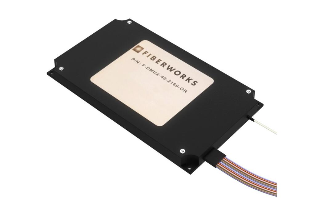 F-DMUX-40-2160-O25LU Fiberworks AS  Fiberworks 40 ch. DWDM Mux/Demux module ITU ch. 21-60, 100 GHz, AWG, LC/UPC