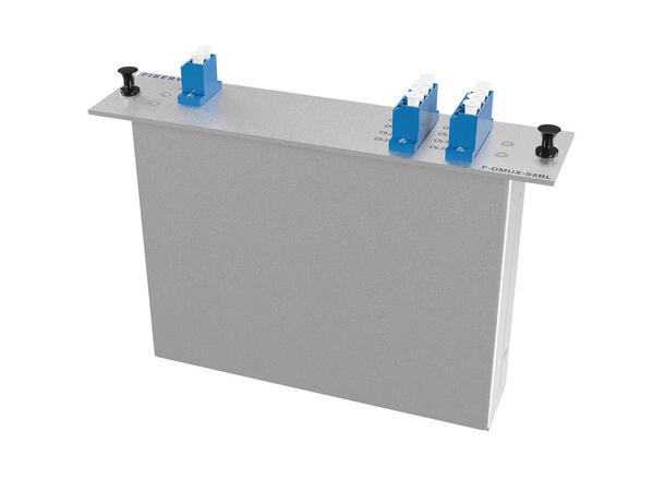 Fiberworks 8 ch. DWDM Mux/Demux, Side B C25-C32, 100 GHz, Single fiber, Low loss 