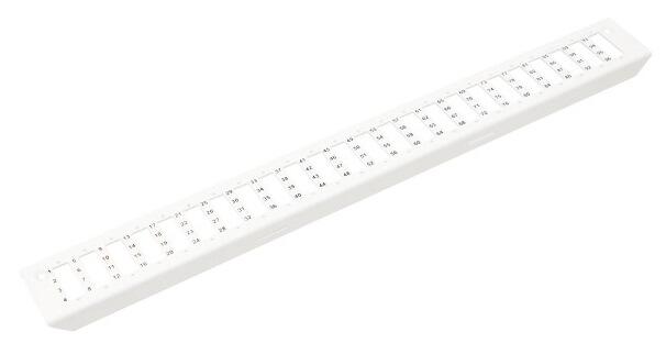 SP-FRONT-FP15b-24LCQ   Front for FP15b, 24x LC-QUAD med nummerering 1-96