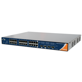ORING-RGPS-92222GCPP ORing Industrial Networking Corp. RGPS-92222GCP-NP-P ORing GigE 24x RJ45 + 4x SFP, AC Rackmount Switch, 720W PoE