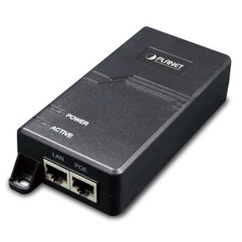 MC-PLANET-POE-163 PLANET POE-163 POE-163 Power over Ethernet Injector IEEE 802.3at Gigabit High Power, POE+