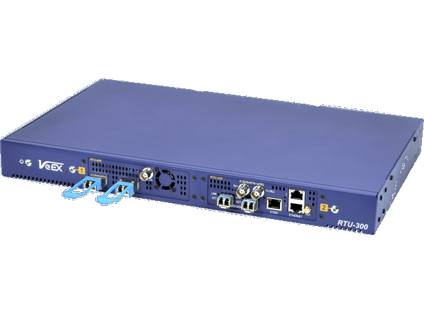 RTU-320 1G Eth RTU - 4 porter Rack-Mount Ethernet Remote Test Unit 