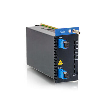 CTC-FRM220-OAB21 CTC Union FRM220-OAB21 CTC Single Channel EDFA Booster +21dBm, 11-20 dB gain, 2 slots