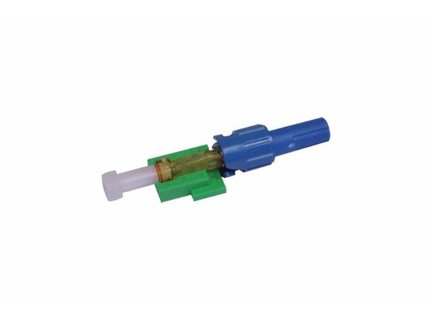 Feltinstallerbar konnektor ST/UPC For SM OS1/2 fiber med 0.9mm kabel 