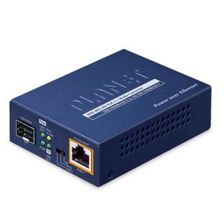 GUP-805A 60W PoE GigE Media Converter RJ45 + SFP Port, 802.3bt PoE++