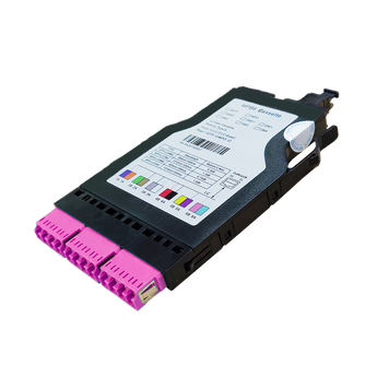 MPB6-KEO4-1M1Ma12LU Fiberworks AS  Module MM MPO/PC12(m)-12xLC/PC Pol. A 50/OM4, MPB6 Modul 1x Base-12, B90 Elite